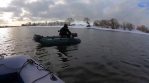 Рыбалка с лодки в Чулково, нижняя Москва река