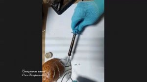 Витражи Тиффани. Пайка Каскадные капли. Декоративный шов