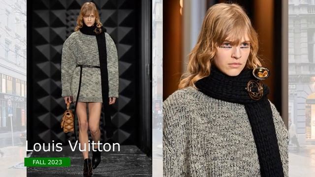 Louis Vuitton Мода Осень Зима 2023-2024 в Париже - Стильная одежда и аксессуары