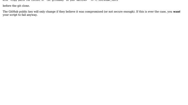 DevOps & SysAdmins: Non interactive git clone (ssh fingerprint prompt) (6 Solutions!!) смотреть онлайн