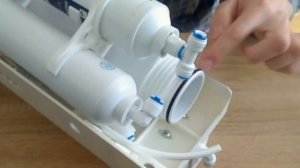 Встановлення мембрани. Установка мембраны. Осмос. Фильтр для воды