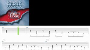 ACDC The Razors Edge Rhythm Guitar TAB