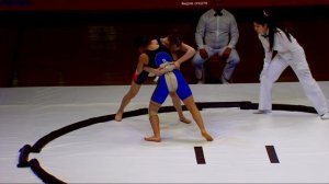 Чемпионат России по сумо |Маркелова Дарья - Веслополова Лаура