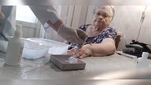 Обработка трофической язвы