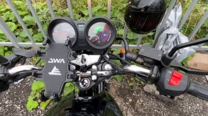 Minsk D4 125, пробег 690 км. Заводим на холодную.