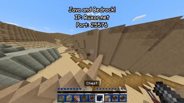Join my Java and Bedrock Origins SMP!