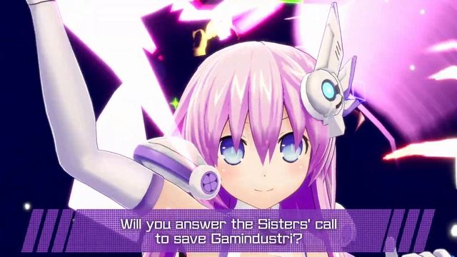 Neptunia: Sisters vs Sisters Gameplay Overview Released смотреть онлайн