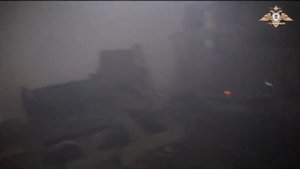 Здесь бойня была, контакт. Противник ночью был ликвидирован.