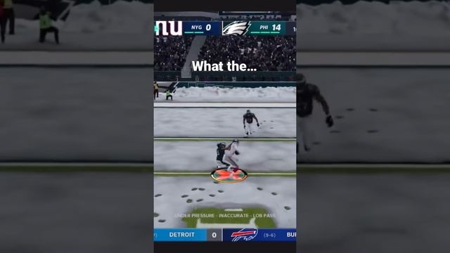 The game is broken… #madden #football #nfl #glitch