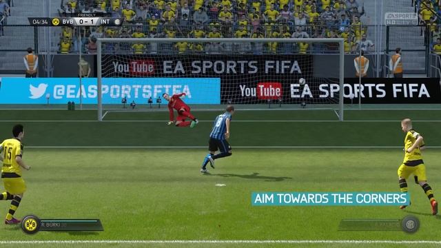 FIFA 16 | Обучение | Исполнение пенальти