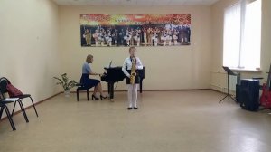 "Пингвины" - В.Купревич. Варвара Гуренко (саксофон).