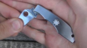 Обзор ножей-брелков Spyderco Bug, HoneyBee, Grasshopper