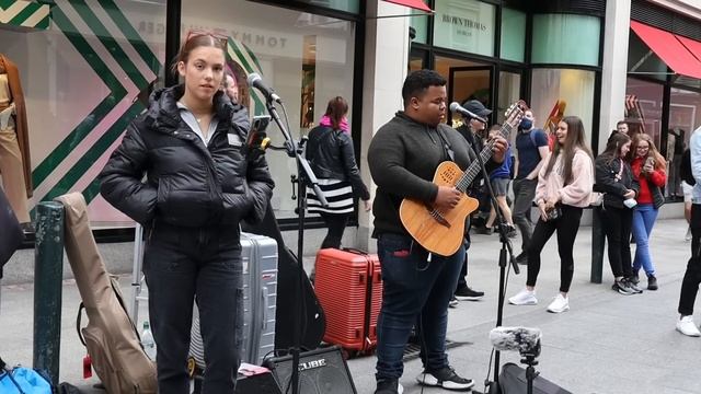 HOTEL CALIFORNIA by the EAGLES | Fabio Rodrigues & Allie Sherlock Cover смотреть онлайн