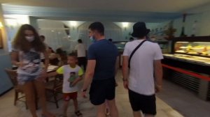 Ужин в отеле Larissa Sultan's Beach Hotel (Лариса Султан Бич). Кемер. Турция