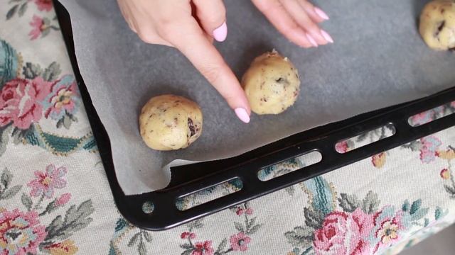 РЕЦЕПТ - Домашнее Печенье с Шоколадом. Американское Печенье.