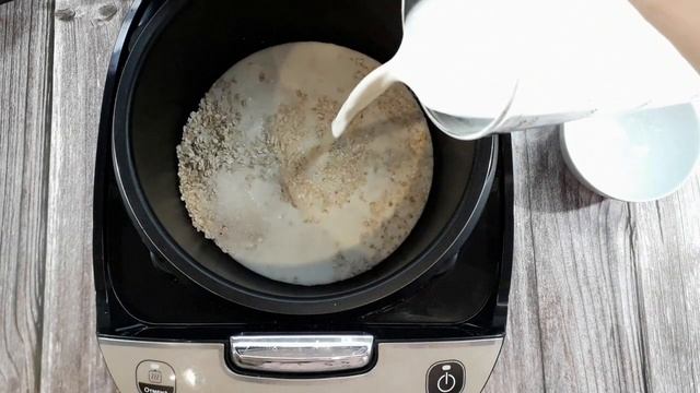 Молочная Овсяная Каша в Мультиварке Тефаль. Отличное Блюдо Для Завтрака - Вкусно, Просто и Полезно!