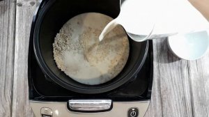 Молочная Овсяная Каша в Мультиварке Тефаль. Отличное Блюдо Для Завтрака - Вкусно, Просто и Полезно!