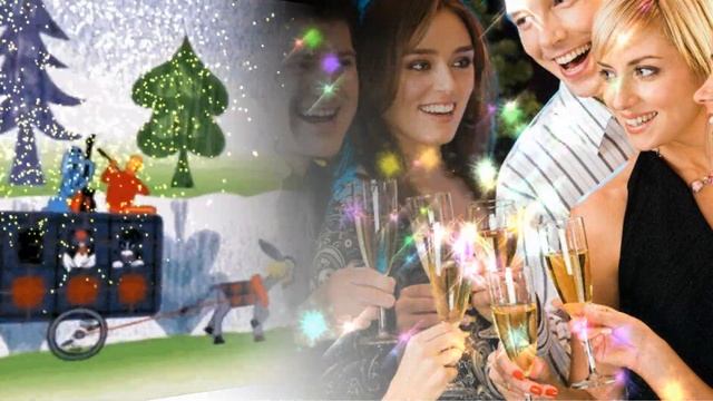 Прикольное поздравление с Днем рождения # Видео открытка для друзей# Супер короткое поздравление смотреть онлайн