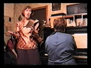 "О, позабудь" (запись 1996 г.). Поет Людмила Титова, аккомпанирует Лидия Васильева