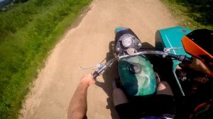 Оторвали глушитель .Мотоцикл Урал
