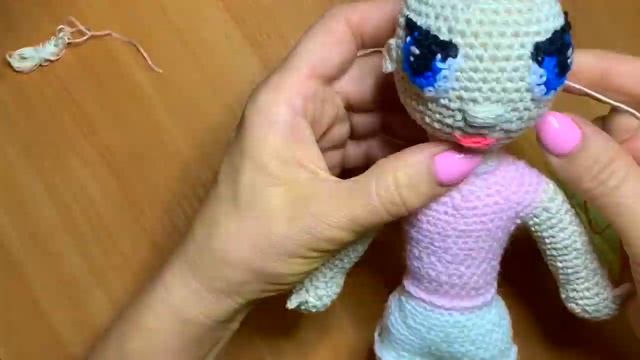Каркасная кукла амигуруми своими руками смотреть онлайн