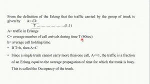 Module 3 Telecommunication Traffic 1