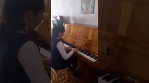 Этюд Г.Беренса . Калинченкова Мария 4класс. Преподаватель Елисеева СС.