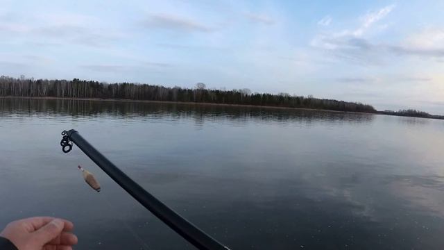 Где ловить ХАРИУСА поздней осенью. Рыбалка на поплавочную удочку. смотреть онлайн