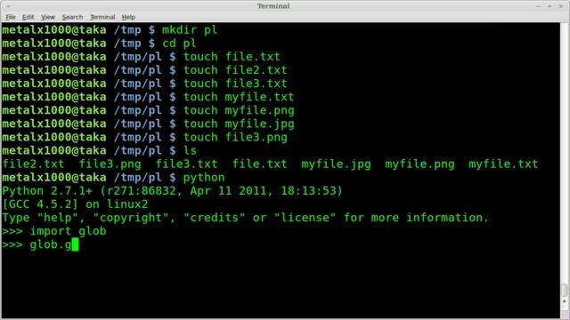 Listing Files in Python - Revisited - Linux смотреть онлайн