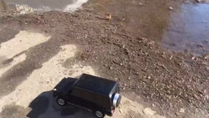 Машинка на пульте управления Mercedes G55