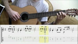 "Andantino 2" - Joseph Kuffner (guitar lesson + TAB)