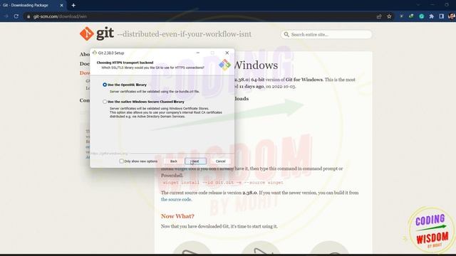 GIT installation on Windows : Video 2 смотреть онлайн