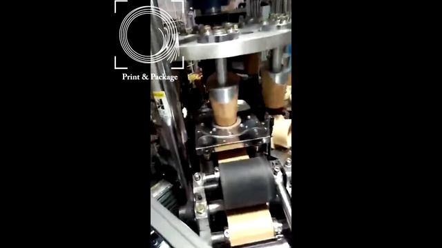 Производство упаковки для картофеля фри на машине JBZ 12 смотреть онлайн