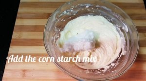 Homemade Whipping Cream || Whipping cream using Corn flour || Mumz Recipes