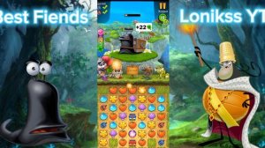 Обзор игры Best Fiends. Прохожу 5 уровней, бросаю кубики!