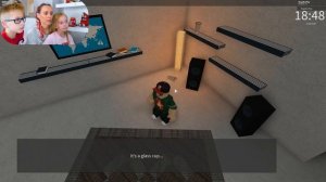 Побег из Комнаты Escape Room ROBLOX - Мы играем Роблокс