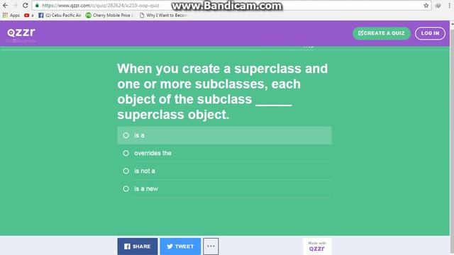 IC210 OOP QUIZ IT2D CLEMENO смотреть онлайн