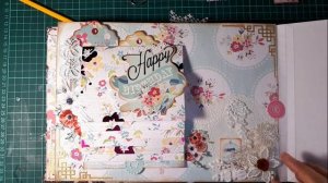 Скрап альбом Жаркое лето 3 часть