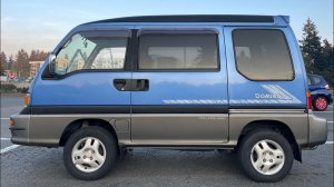 1997 Subaru Domingo GV-R 4WD MT5 1.2L Обзор Японского автомобиля с правым рулём.