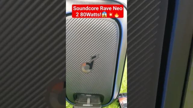 Soundcore Rave Neo 2 | 80watts Bass Sound Test!???#soundcore #raveneo2