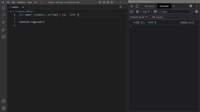 #05 - Arrays & Tuples | TypeScript Tutorial