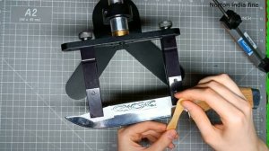 Заточка проблемного ножа Vector V-prof 2