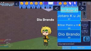 Mes nouveaux skins ! ( Jojo's Bizarre Adventure, Nintendo etc. ) | Roblox - Gacha Online ✨#2