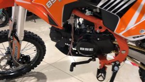 Питбайк BSE MX 125 17/14 Racing Orange/Green/Blue 3