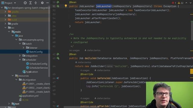 How to automatically send flat file with latest SpringBoot 3 + Batch + Integration to sftp server смотреть онлайн