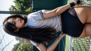[4K] AI美女| AI 룩북 | AI lookbook [sports]