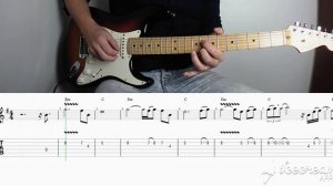Queen Who Wants To Live Forever Cover | Guitar Tab | Tutorial | Lesson | Guitar Solo | Speed -30%