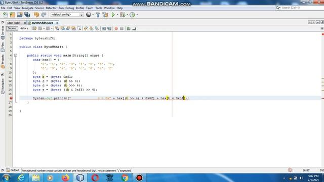 Java the complete Reference Ninth Edition (Chapter 4) Example (9) Unsigned Right Shift смотреть онлайн