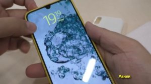 Samsung Galaxy A50. Силиконовый TPU чехол / Clear Shockproof 360° Bumper Slim TPU Cover Case. Asker