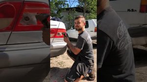 Замена лампочки габарита Mercedes w210